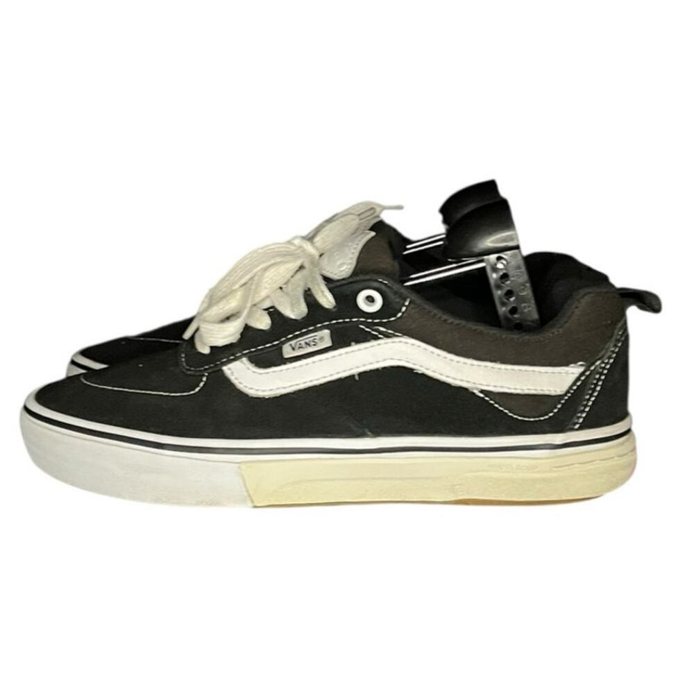 Mens Vans Kyle Walker Wafflecup Athletic Skateboard Sneaker Shoes Black Size 8